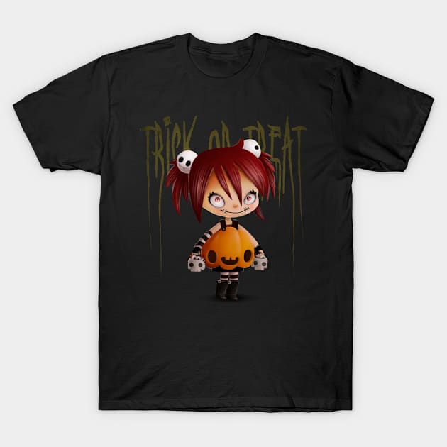 Trick or treat T-Shirt by Liransz